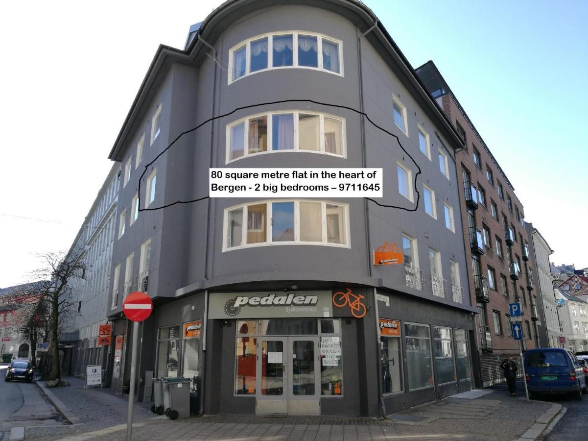 80 Square Metre Flat In The Heart Of Bergen - 2 Big Bedrooms Exterior foto